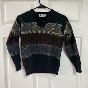 Casablanca Sweater Vest Wool 40 Vintage Pullover Teens